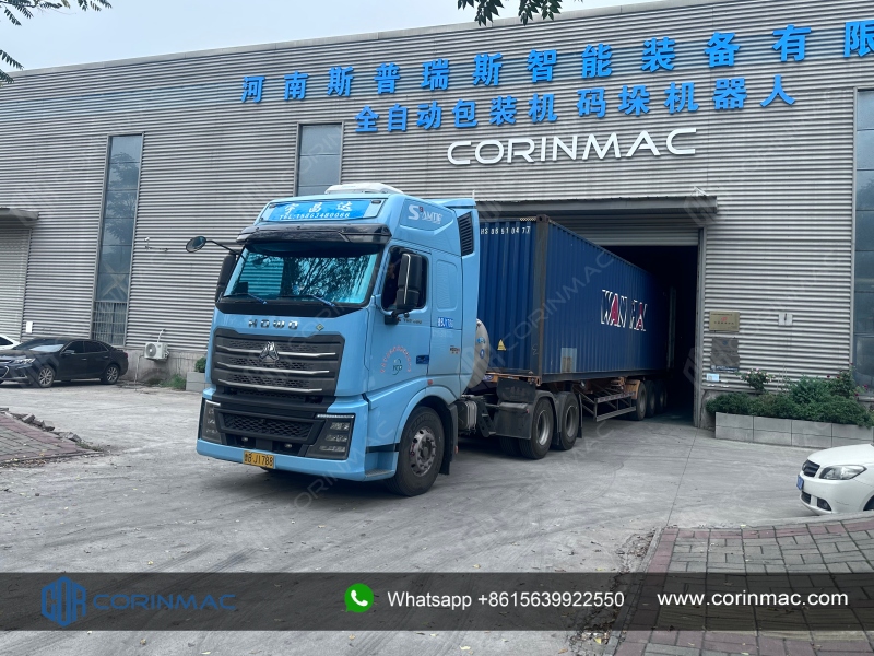 CORINMAC 5TPH Sand Drying Production Line Successfully Shipped to Cambodia