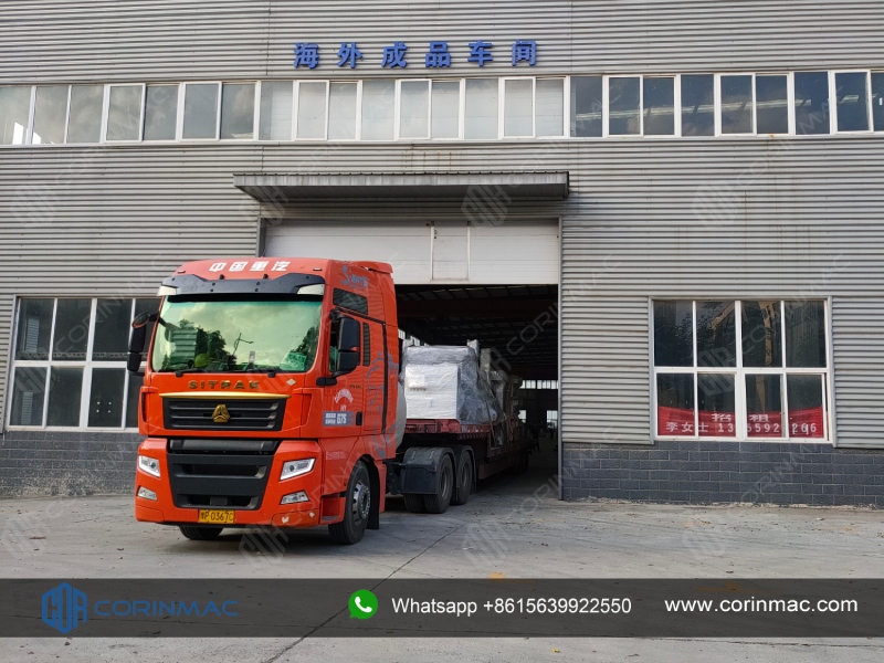CORINMAC Automatic Stretch Hooder Successfully Delivered to Kazakhstan