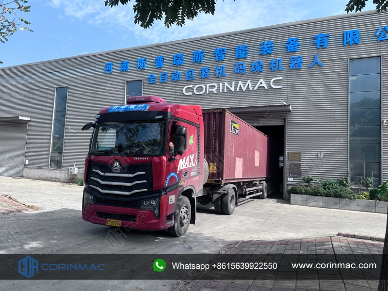 CORINMAC Dry Mortar Production Line Successfully Shipped to Spain